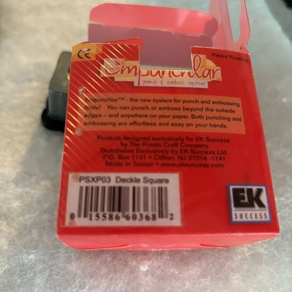 Empunchlar Punch Insert PSXP03 Deckle Square